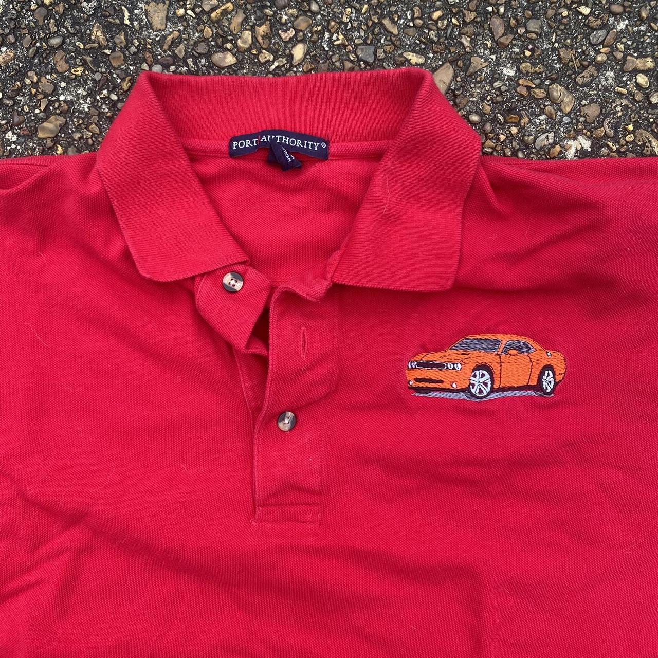 Men's Red and Orange Polo-shirts | Depop