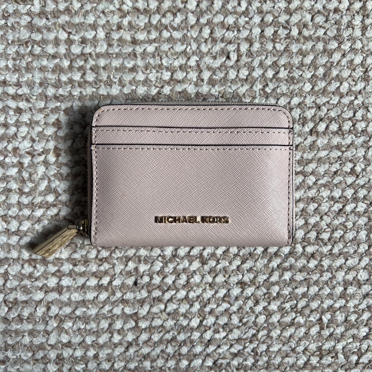 Michael kors small zip around wallet deals