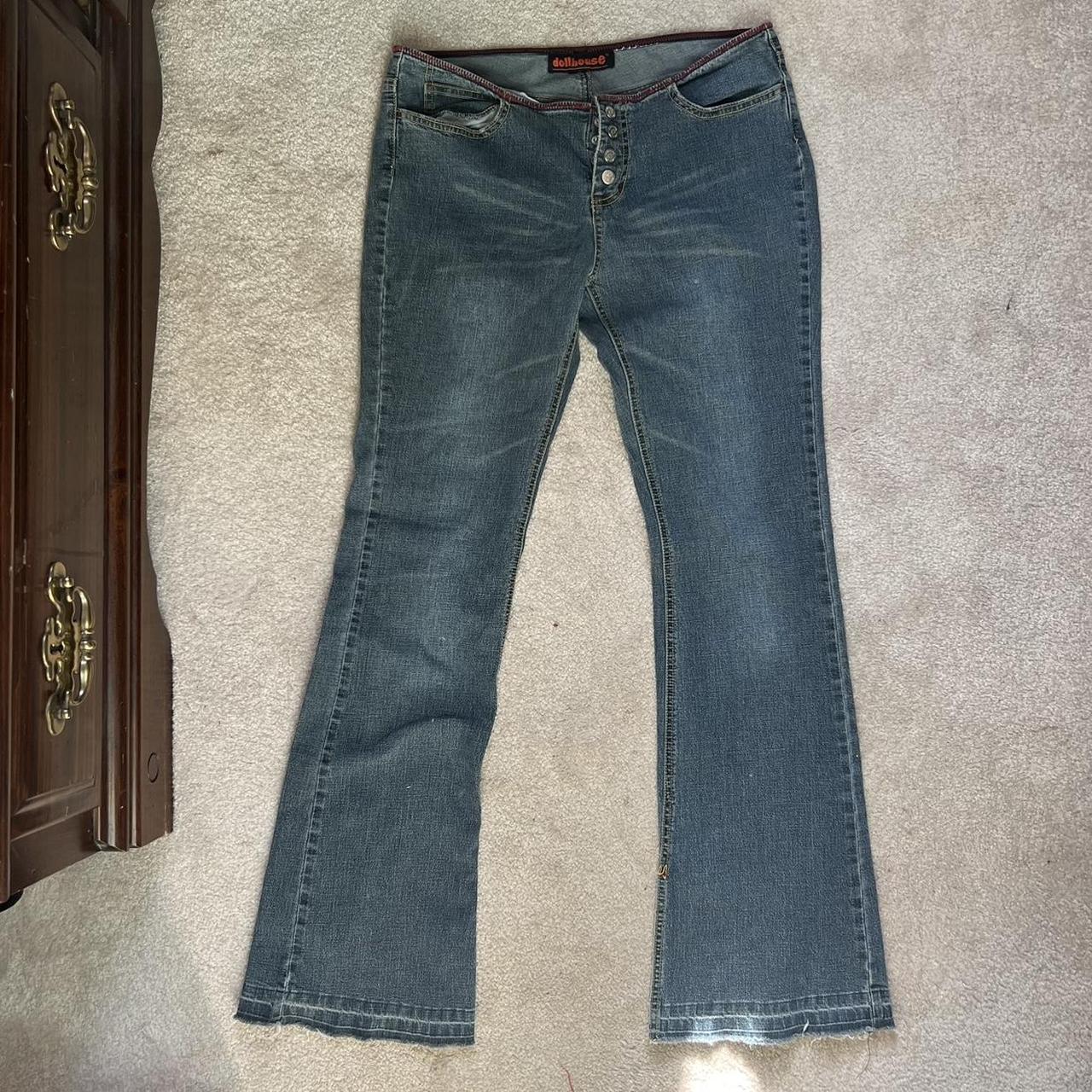 Dollhouse Women's Blue Jeans Depop