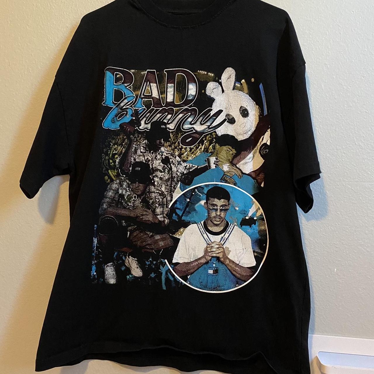 Sergio offers Calabasas Bad Bunny Short Sleeve T-Shirt Black Large