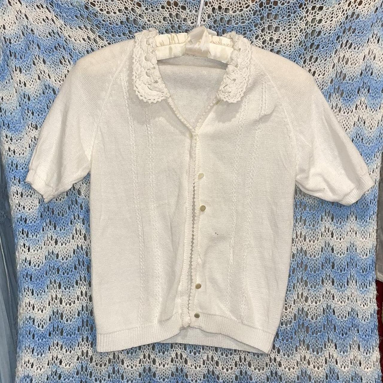 American Vintage Women's White Shirt | Depop