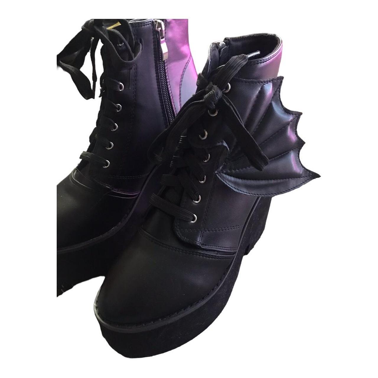 Bat wing sale platform boots