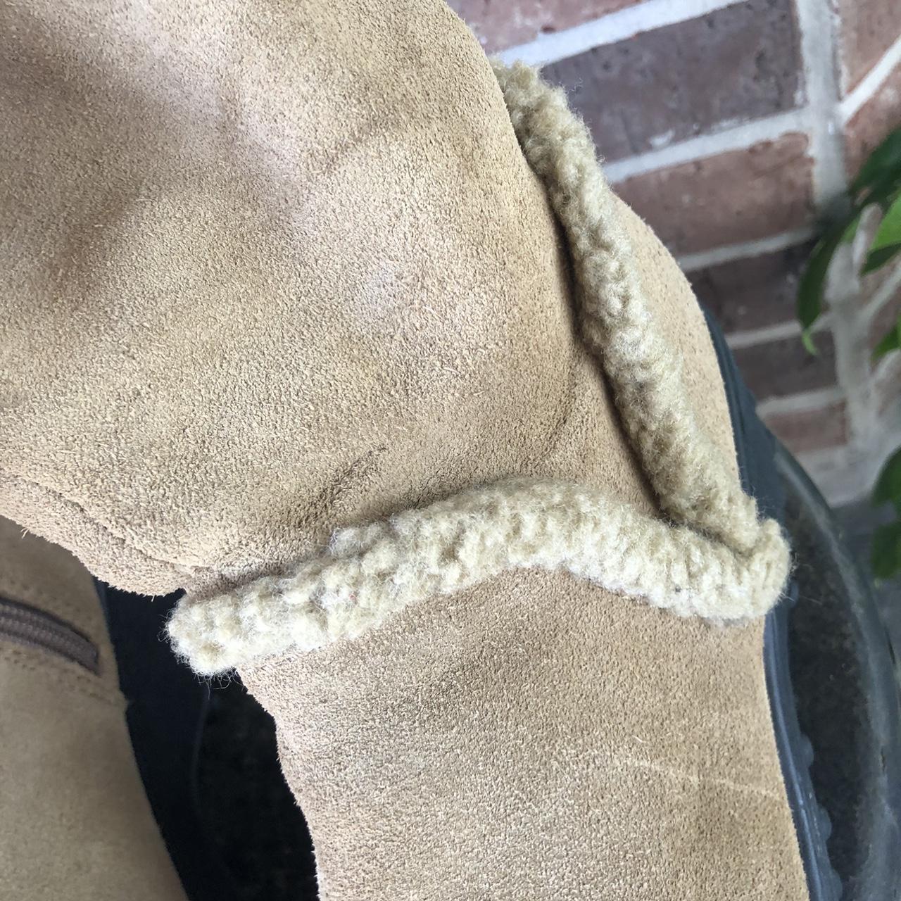 Rocket Dog Women's Tan and Khaki Boots Depop