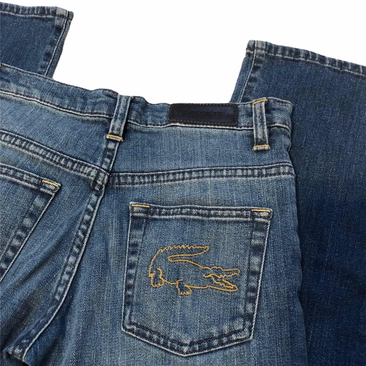 Vintage Lacoste Straight Leg Jeans Brand Lacoste Depop 3554