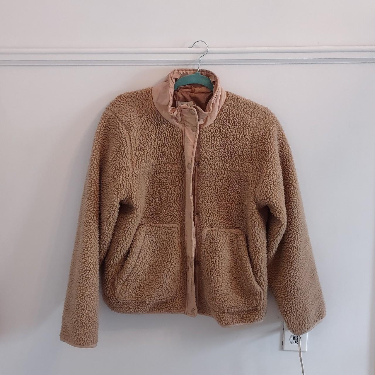 Teddy bear hot sale jacket tan