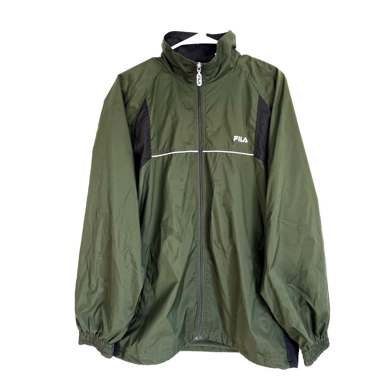 Fila green jacket best sale