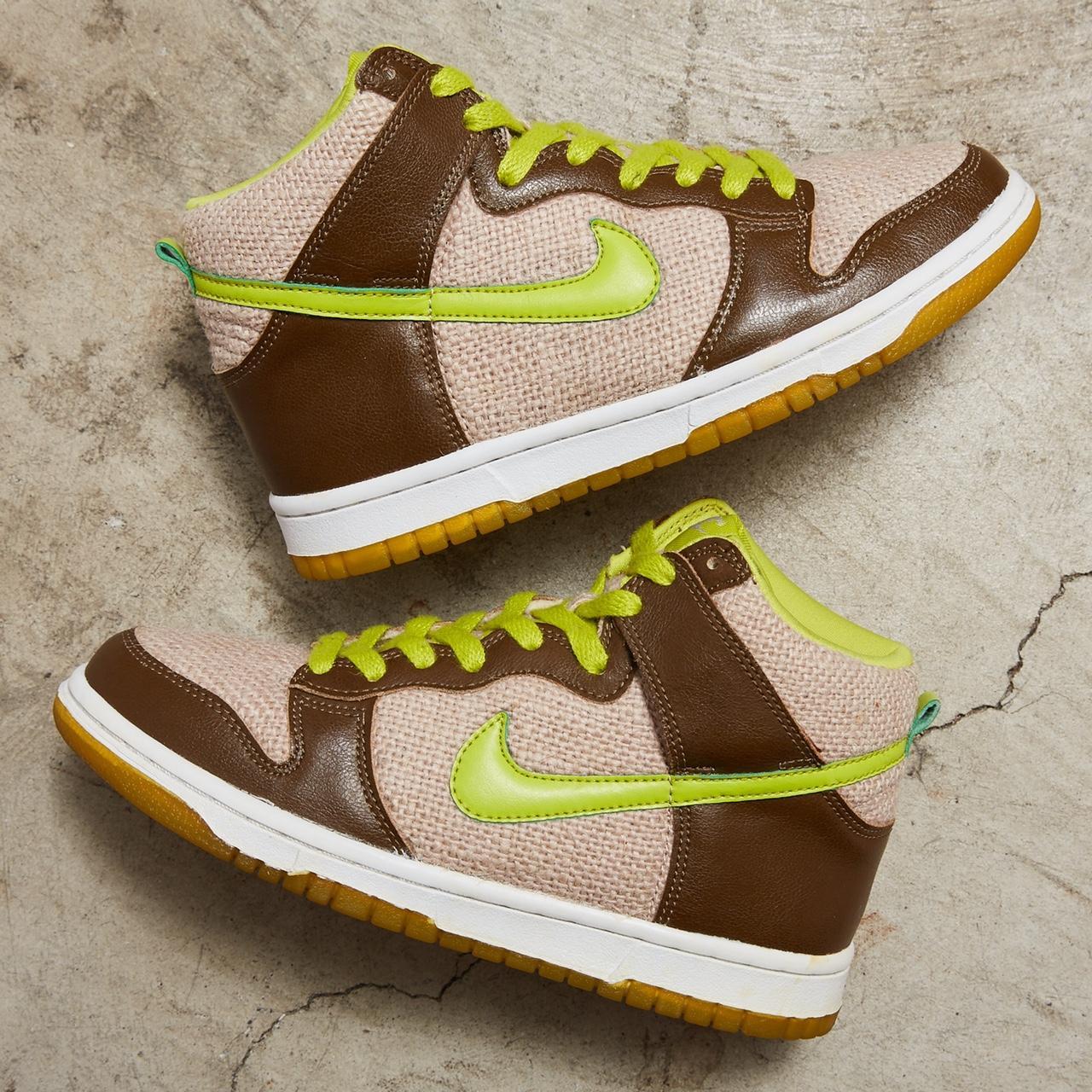 nike dunk high gs shrek