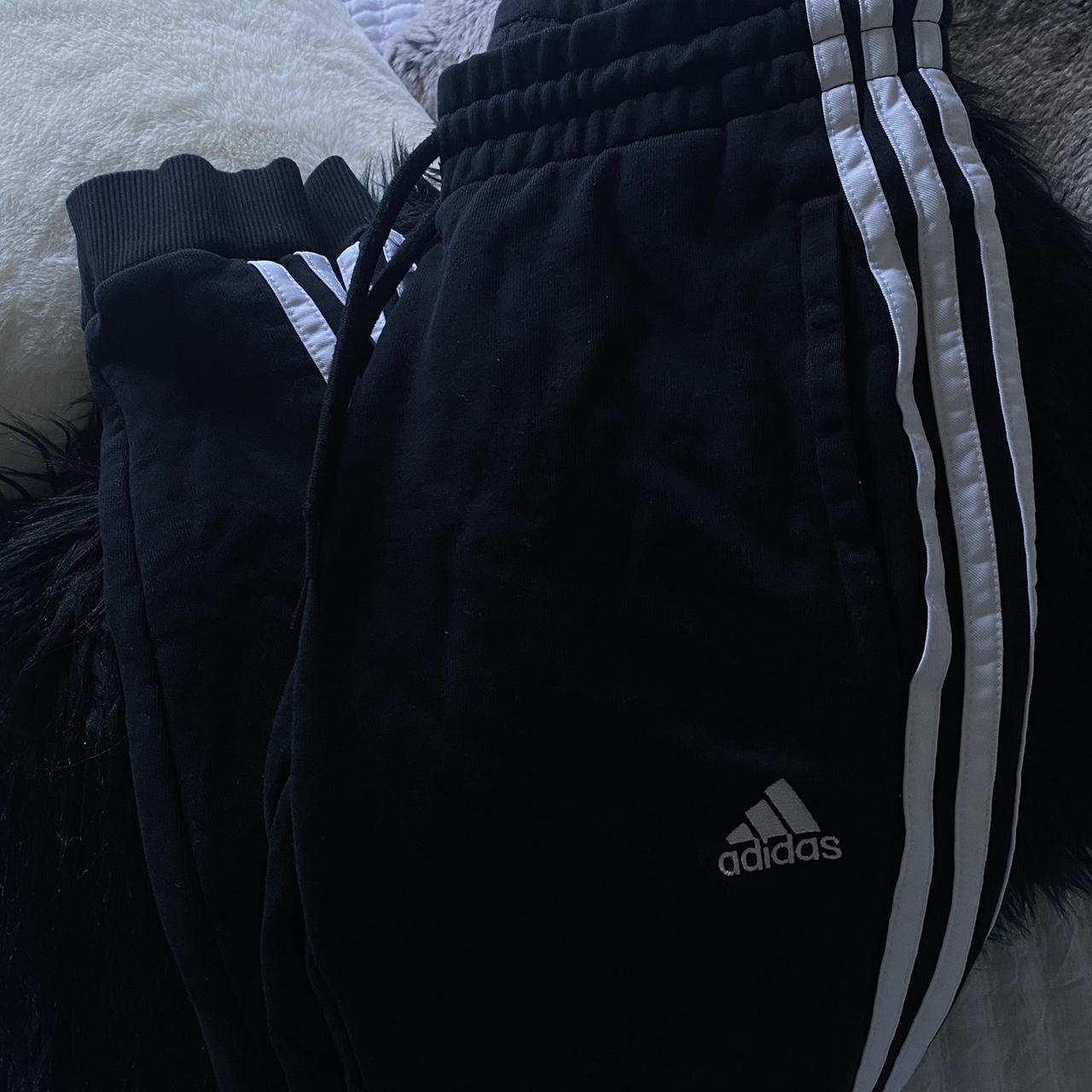 Adidas slim joggers. Tried on but too tight of fit.... - Depop