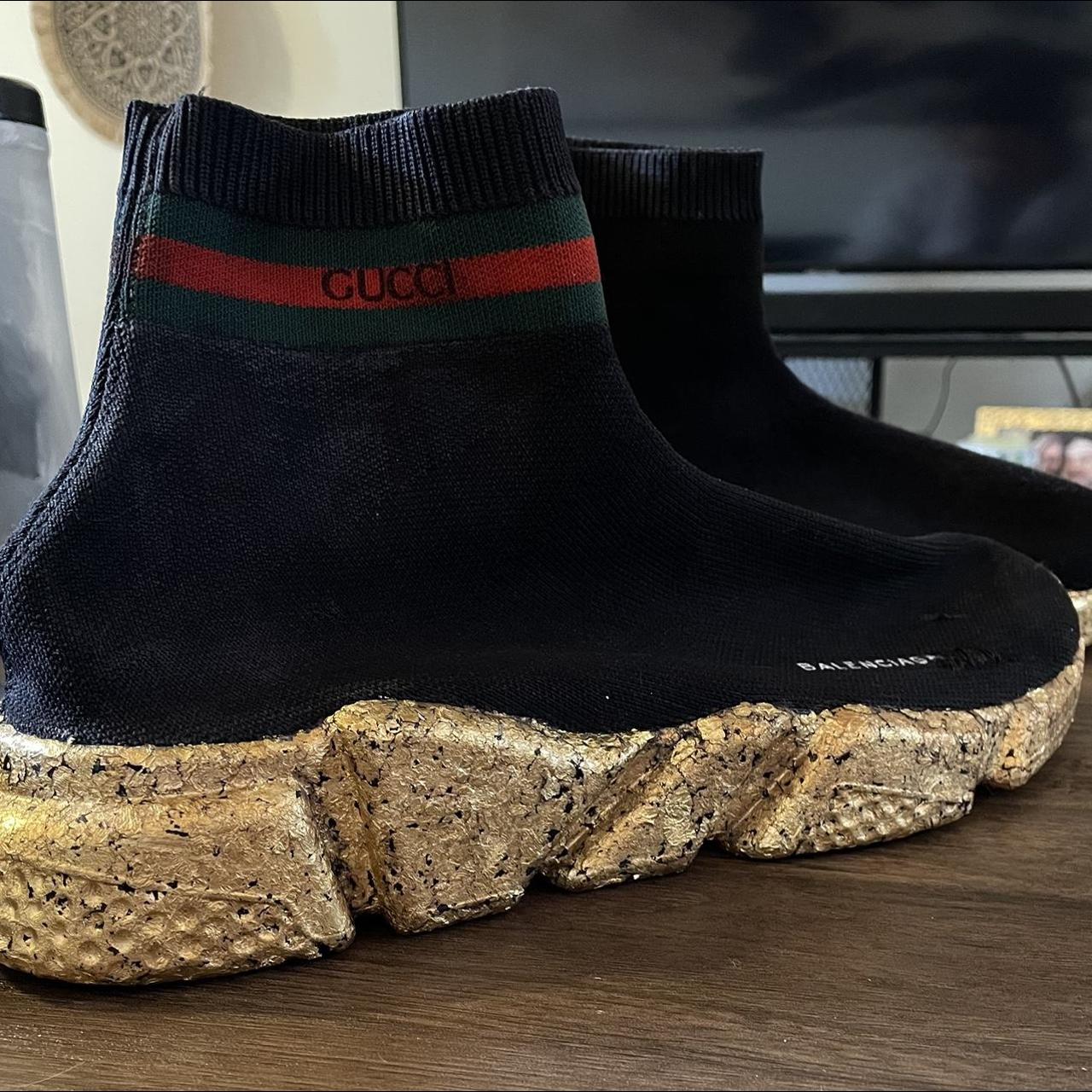 balenciaga black gold
