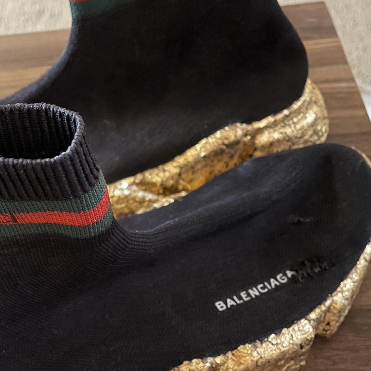 balenciaga black gold