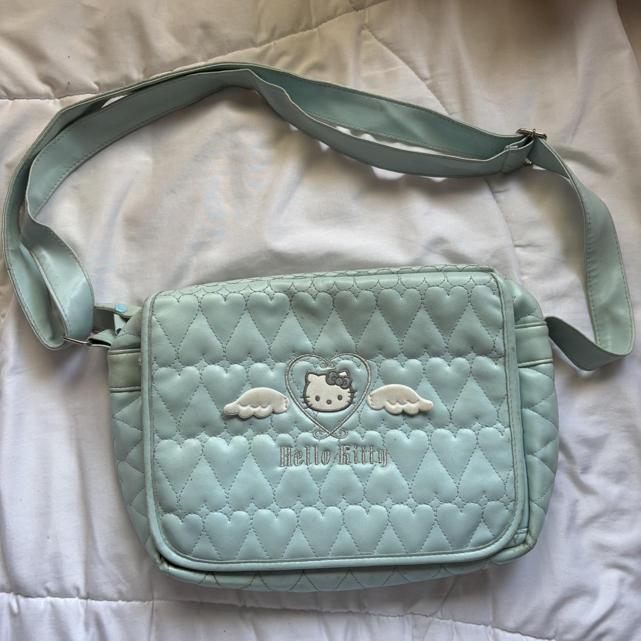 Sanrio Hello Kitty Blue Angel Denim Bag store NWT/With Flaw - READ/check pics