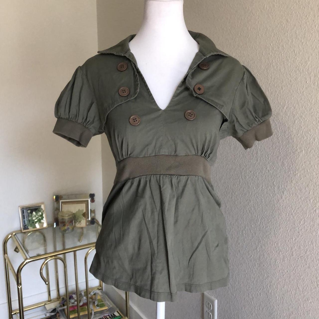 BeBop Women's Green Blouse