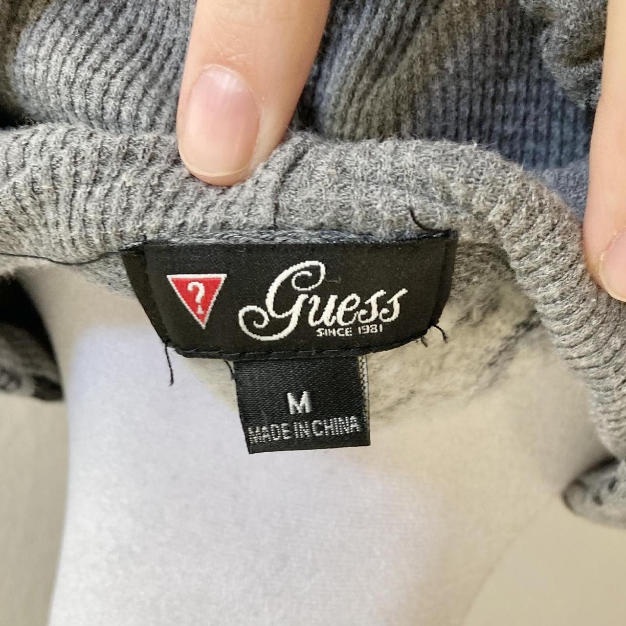 Guess Women's Black and Grey Hoodie (4)