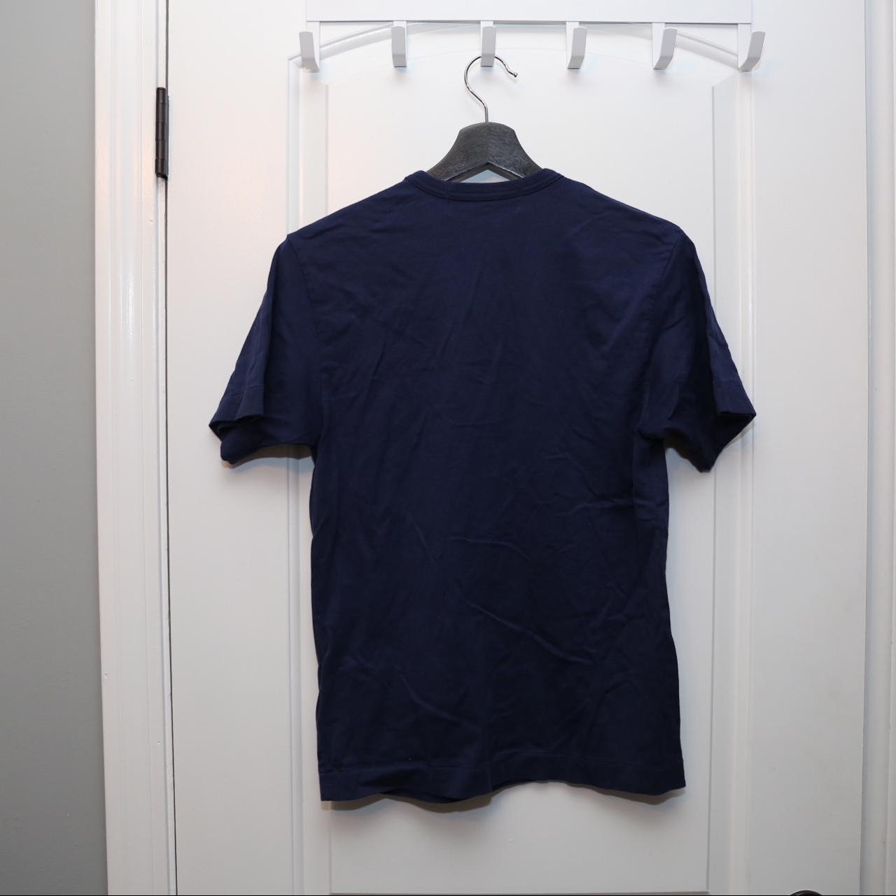 Comme Des Garcons PLAY Navy Shirt - Depop