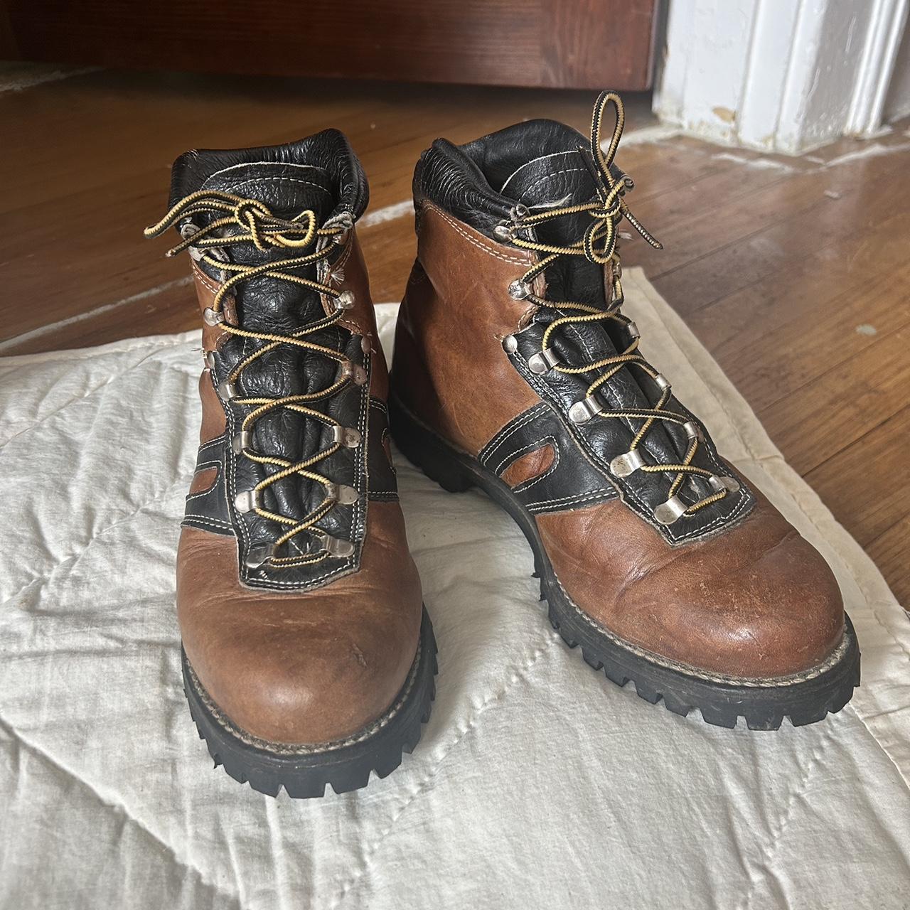 Vintage Kush N Kollar by Chippewa boots Very sturdy Depop