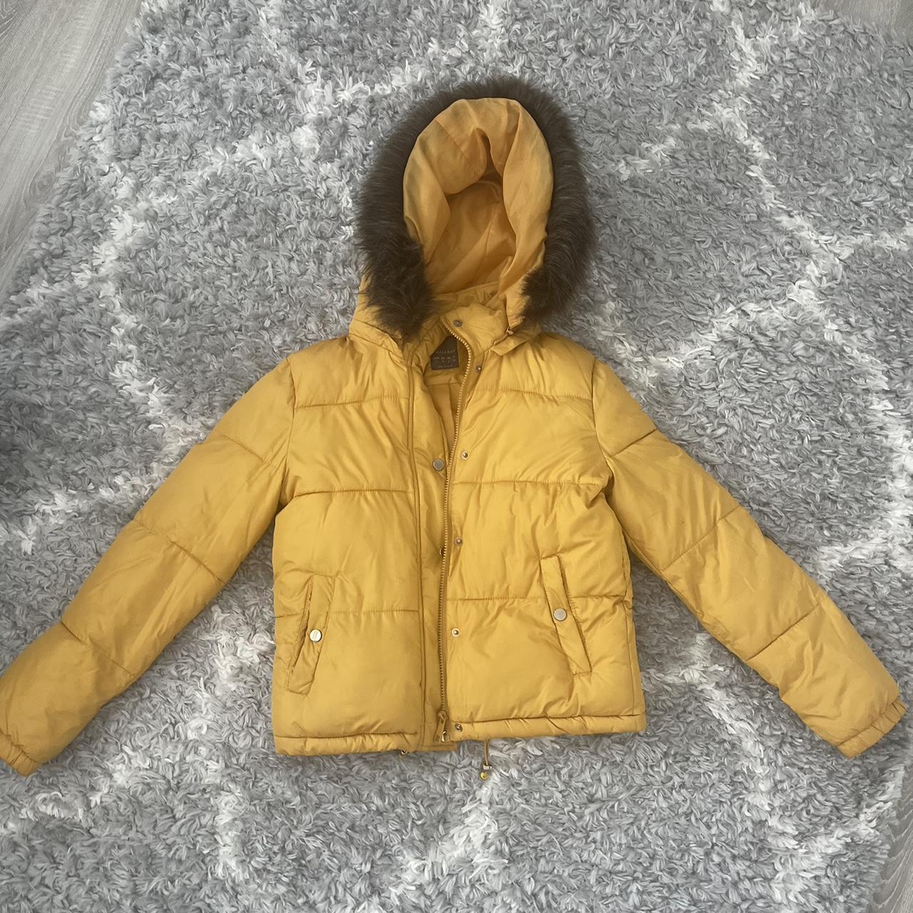 Mustard coat clearance primark