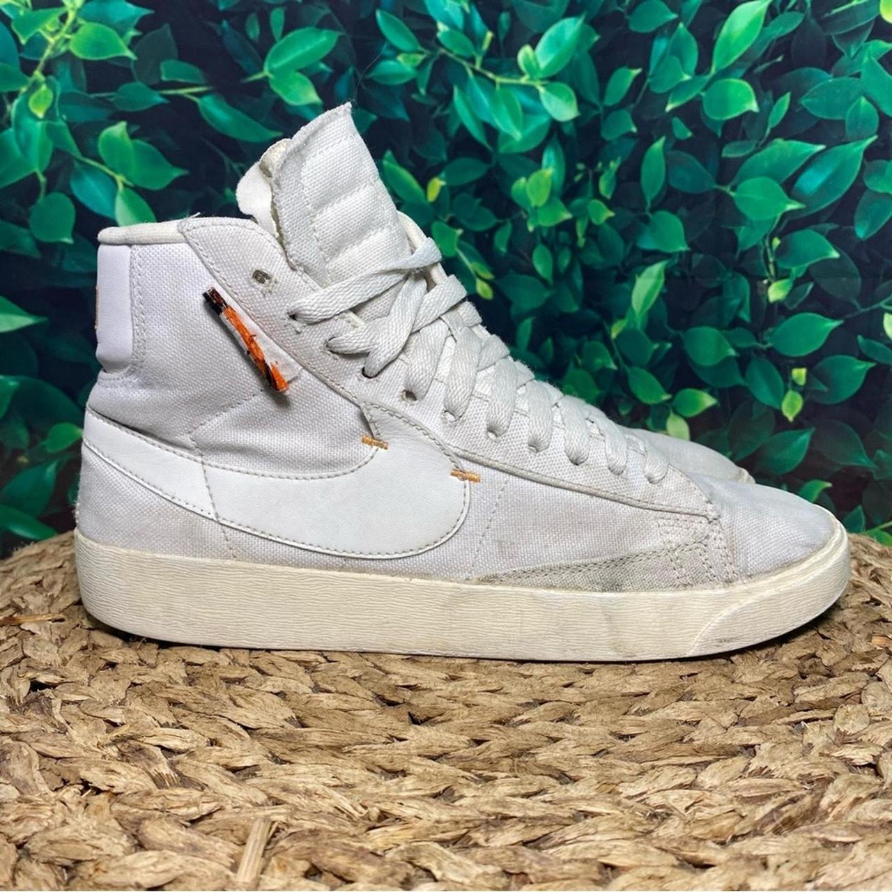 Nike blazer rebel black white beige zipper women 7