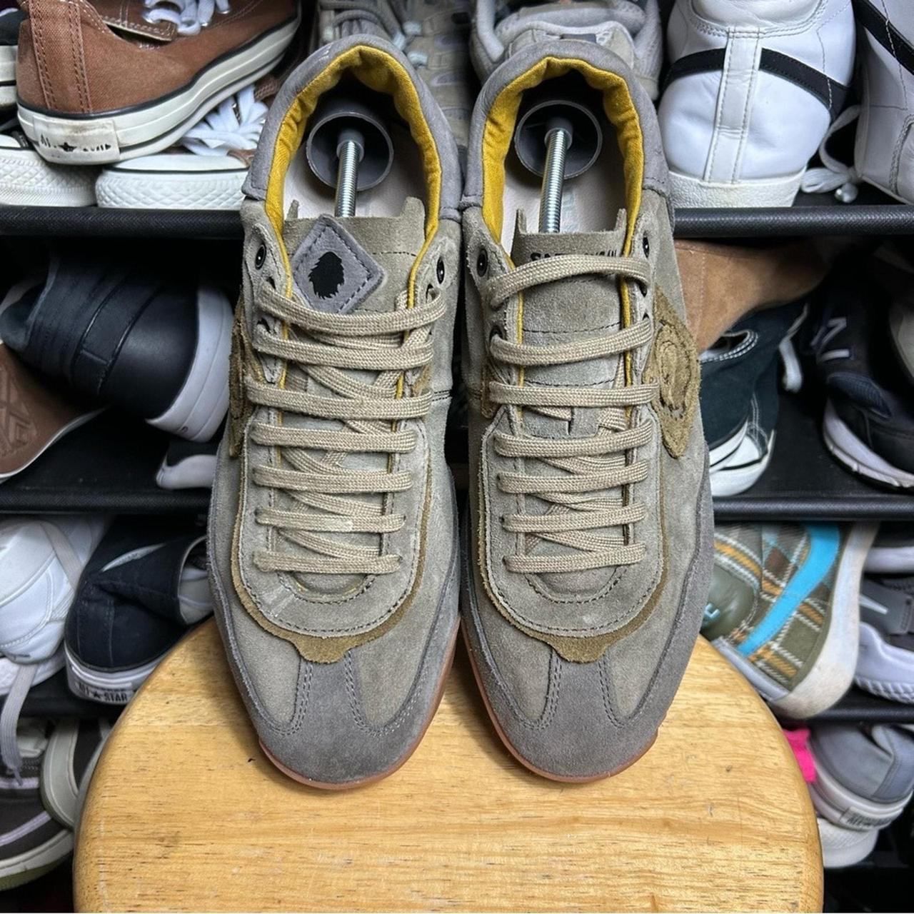 Source Unknown Men's Sneakers - Grey/Tan - US 10 … - image 6