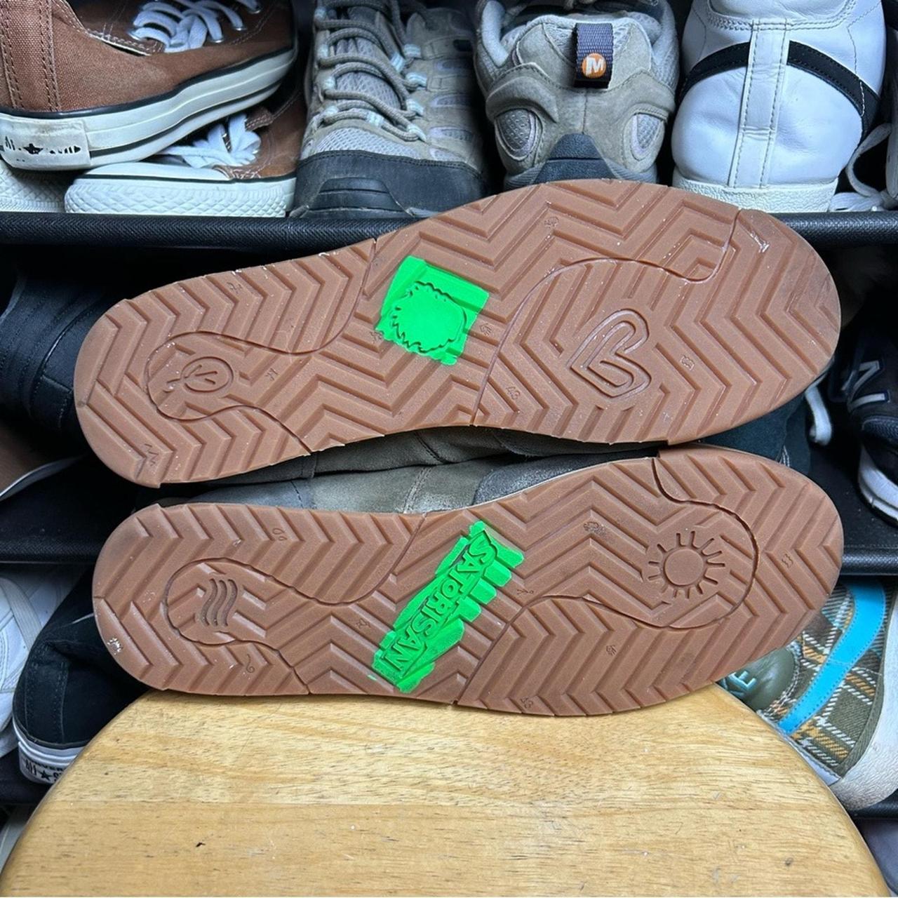 Source Unknown Men's Sneakers - Grey/Tan - US 10 … - image 7