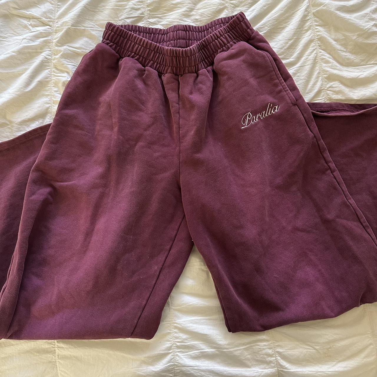 Source Unknown Women's Sweatpants - Burgundy/Purp… - image 1