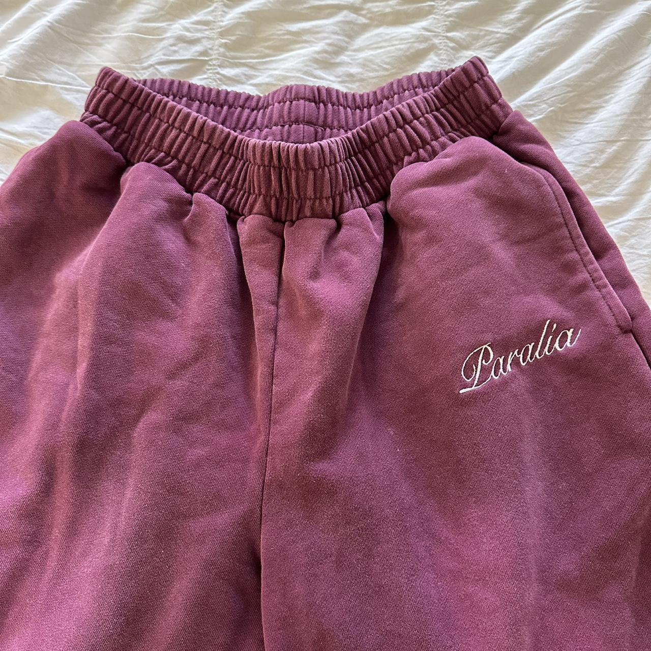 Source Unknown Women's Sweatpants - Burgundy/Purp… - image 4