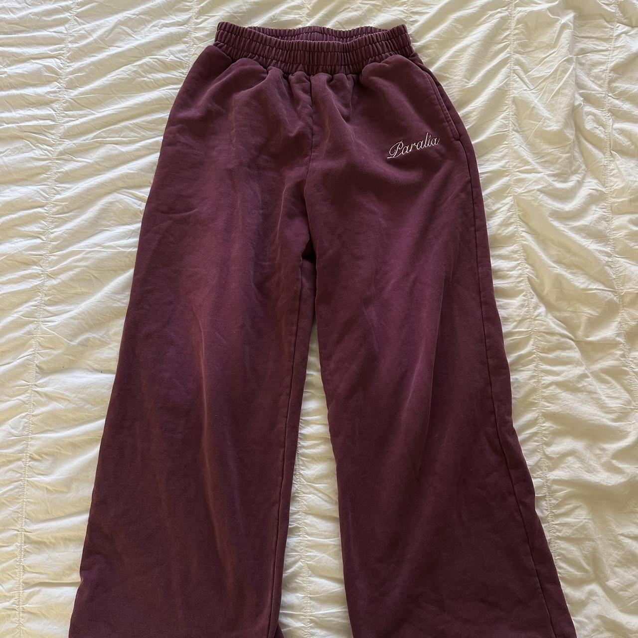 Source Unknown Women's Sweatpants - Burgundy/Purp… - image 2