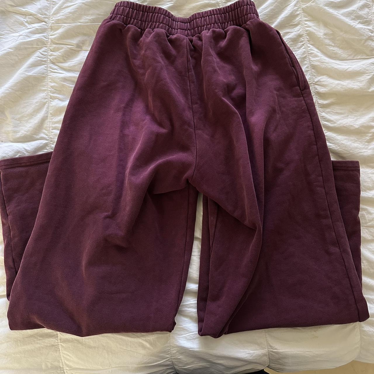 Source Unknown Women's Sweatpants - Burgundy/Purp… - image 3