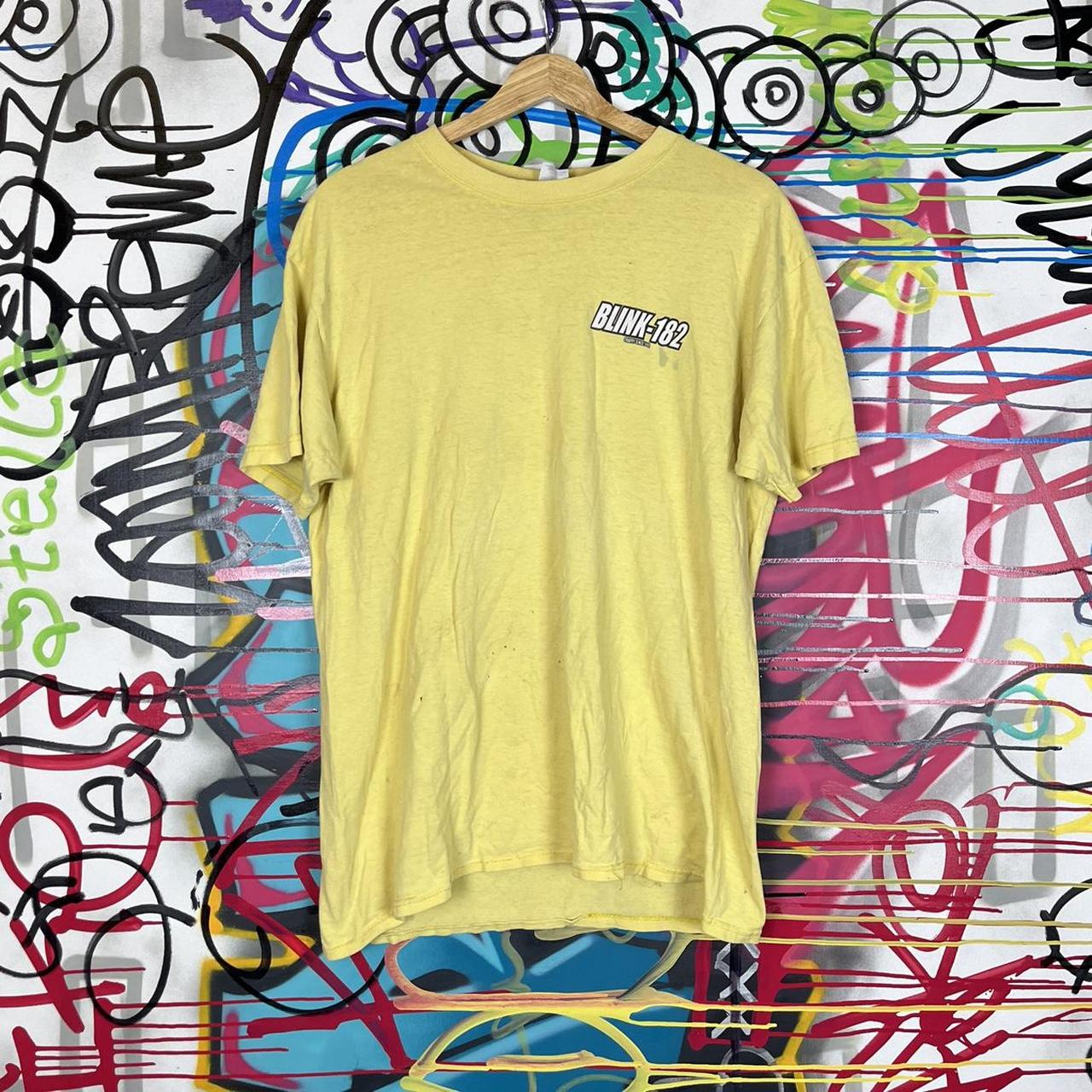 Blink 182 best sale yellow shirt