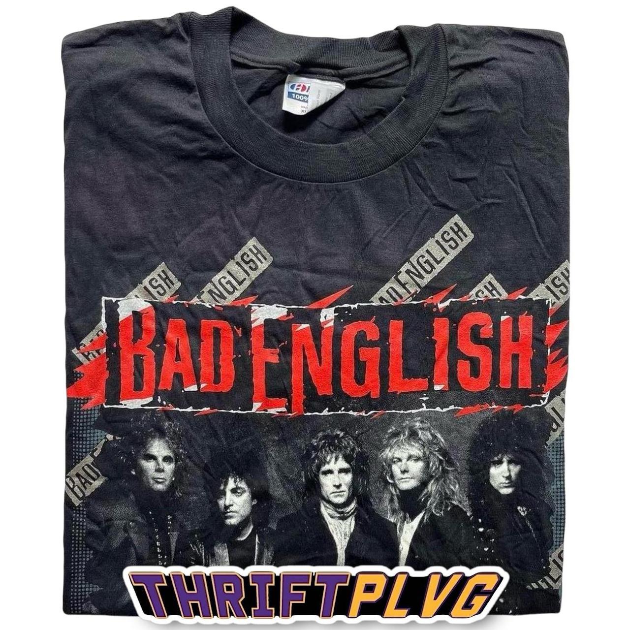 Vintage 1989 Bad English Band Single Stitch | Depop