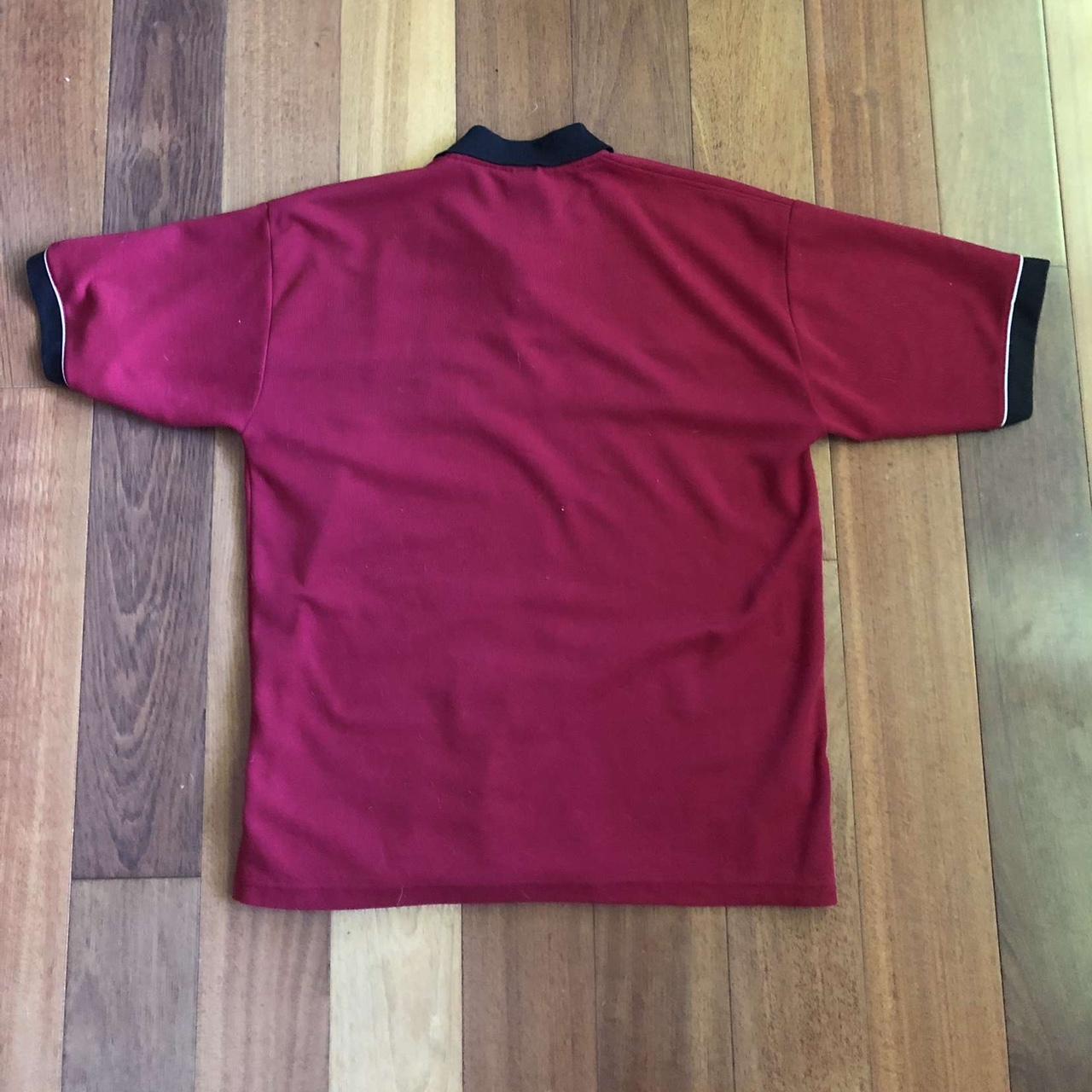 Callaway Men's Red and Black Polo-shirts | Depop