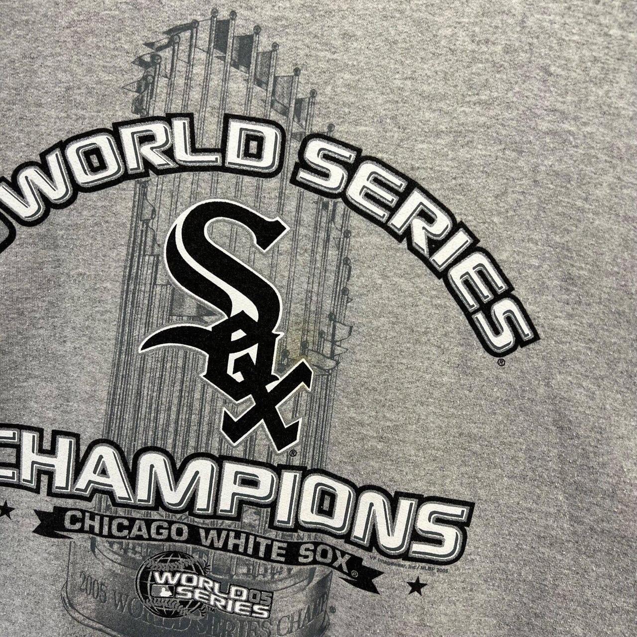 Y2k 2005 Chicago White Sox World Series T-Shirt Lee - Depop