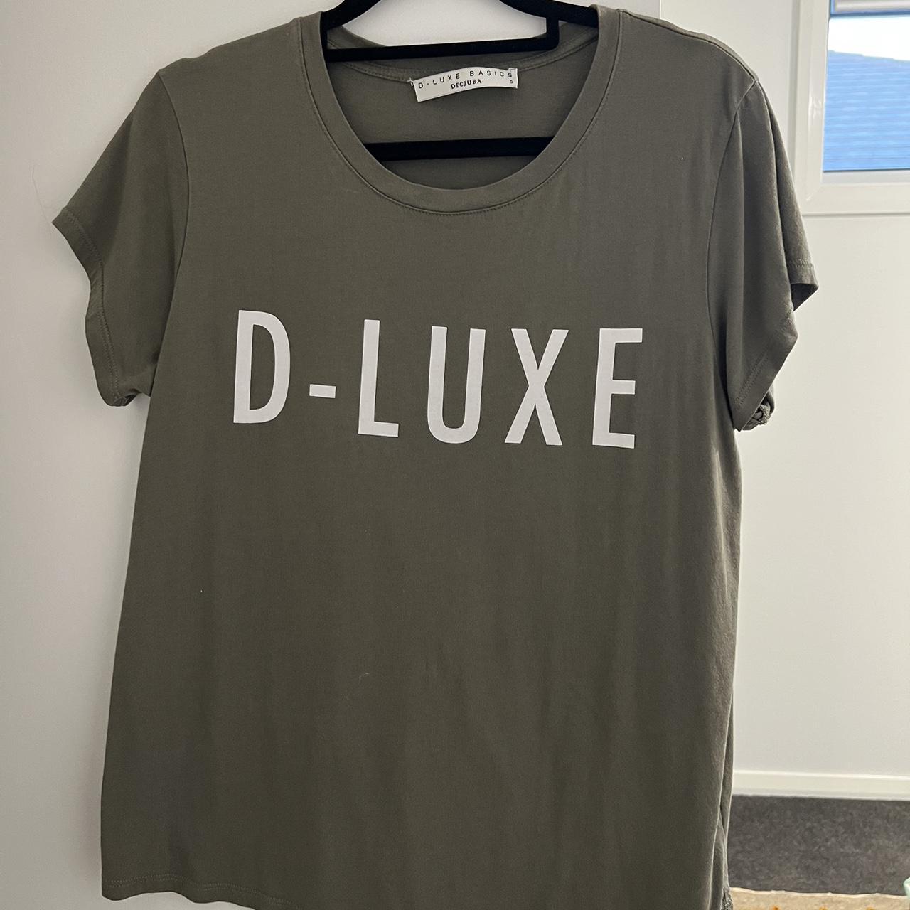 Khaki tshirt Decjuba Size S Depop