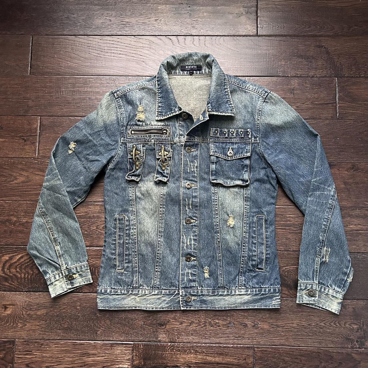 In the Attic Changeable Design denim jacket Has a... - Depop