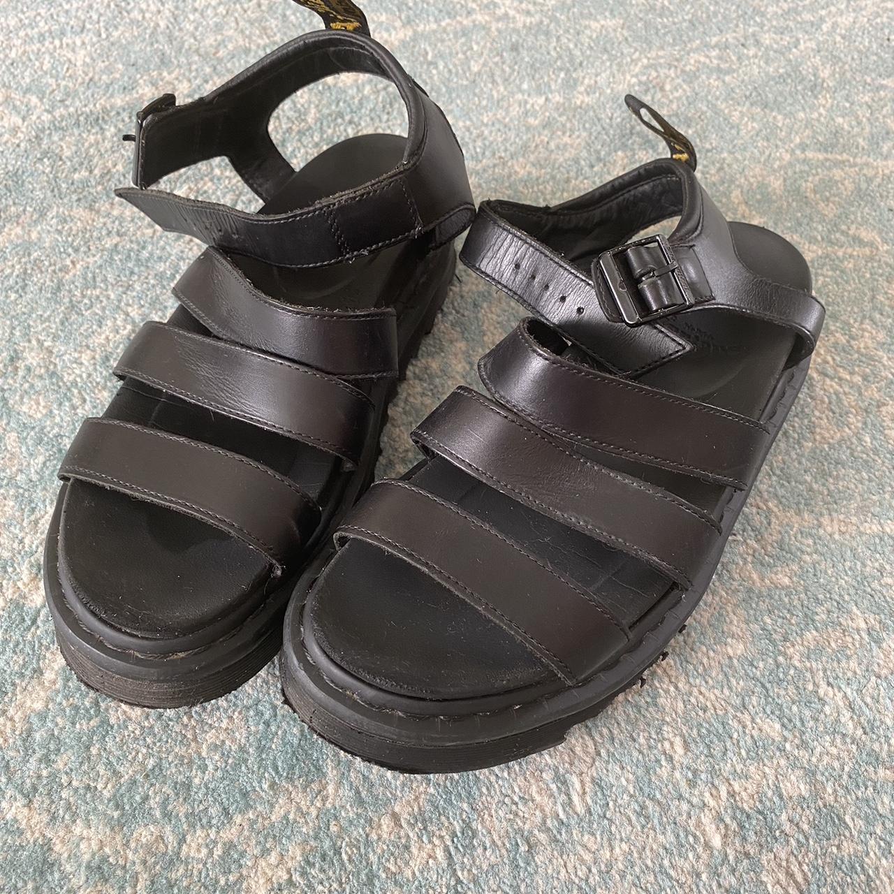 Doc Marten Blaire sandals gladiator style... - Depop