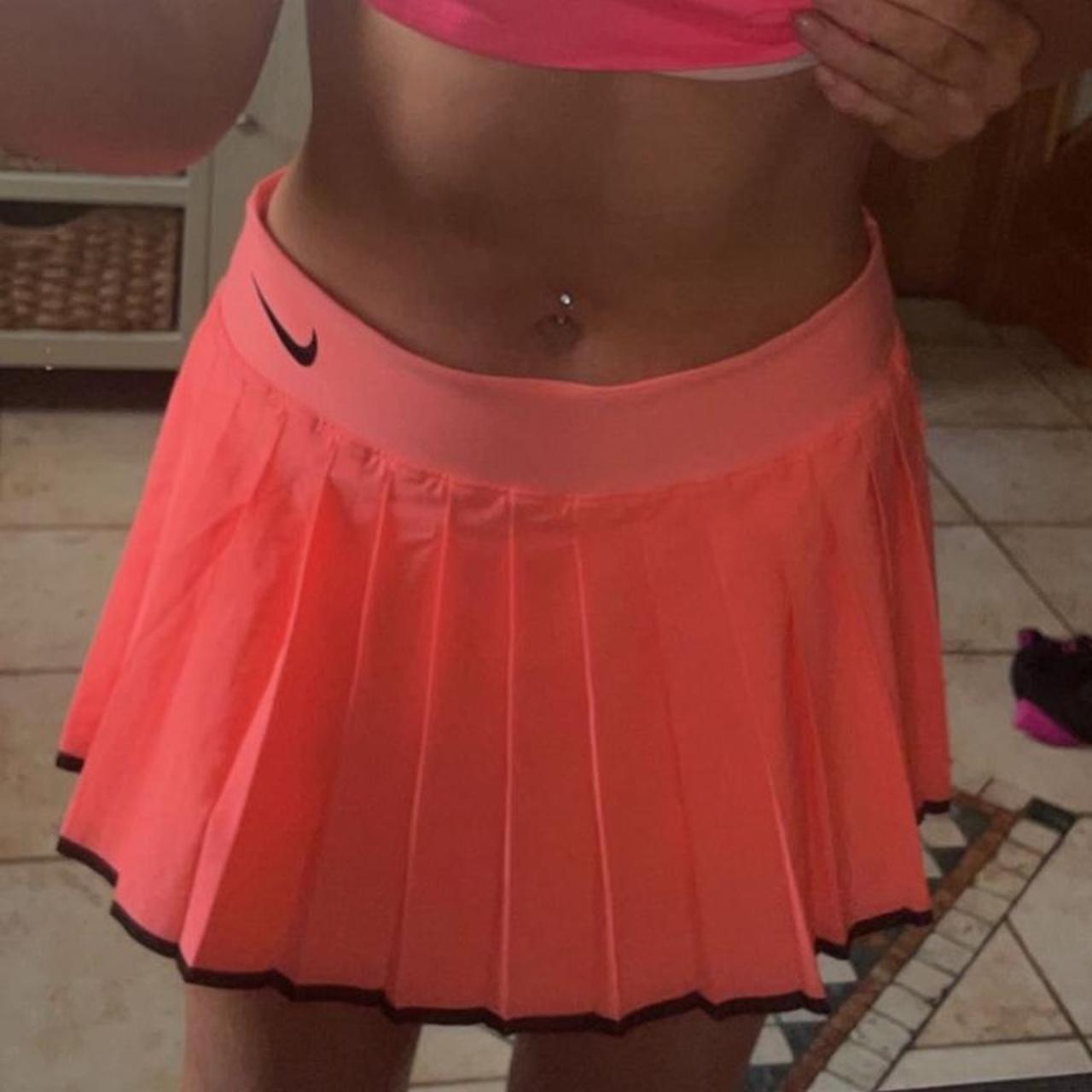 Nike tennis skirt, got taken in to fit a size 6. In... Depop