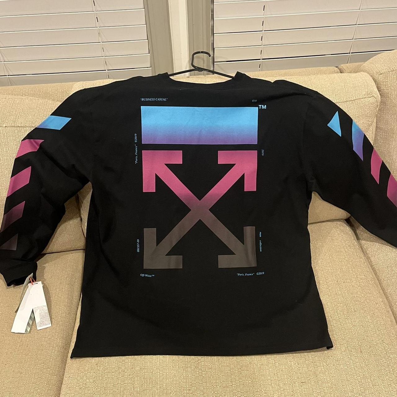 Off white business on sale casual long sleeve