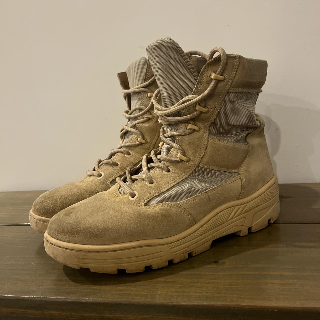 Authentic Yeezy Combat Boots Season 4 Size: EU 45... - Depop
