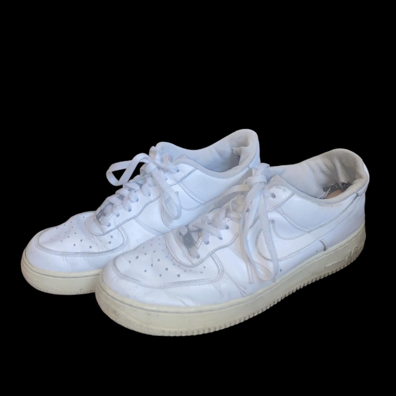 platform white nike air force