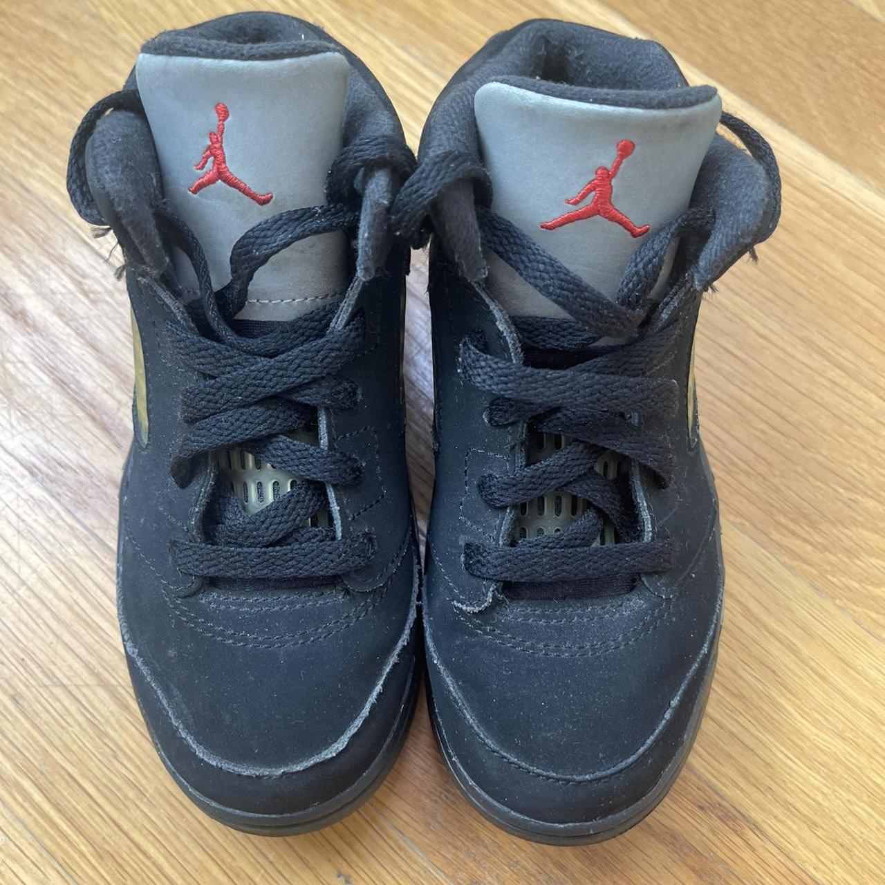 Kids Air Jordan 5 Retro Metallic Nike Air Jordan 5... - Depop