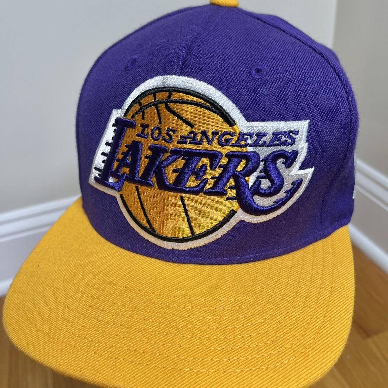 Los Angeles Lakers Retro Hat 90’s Vintage... - Depop