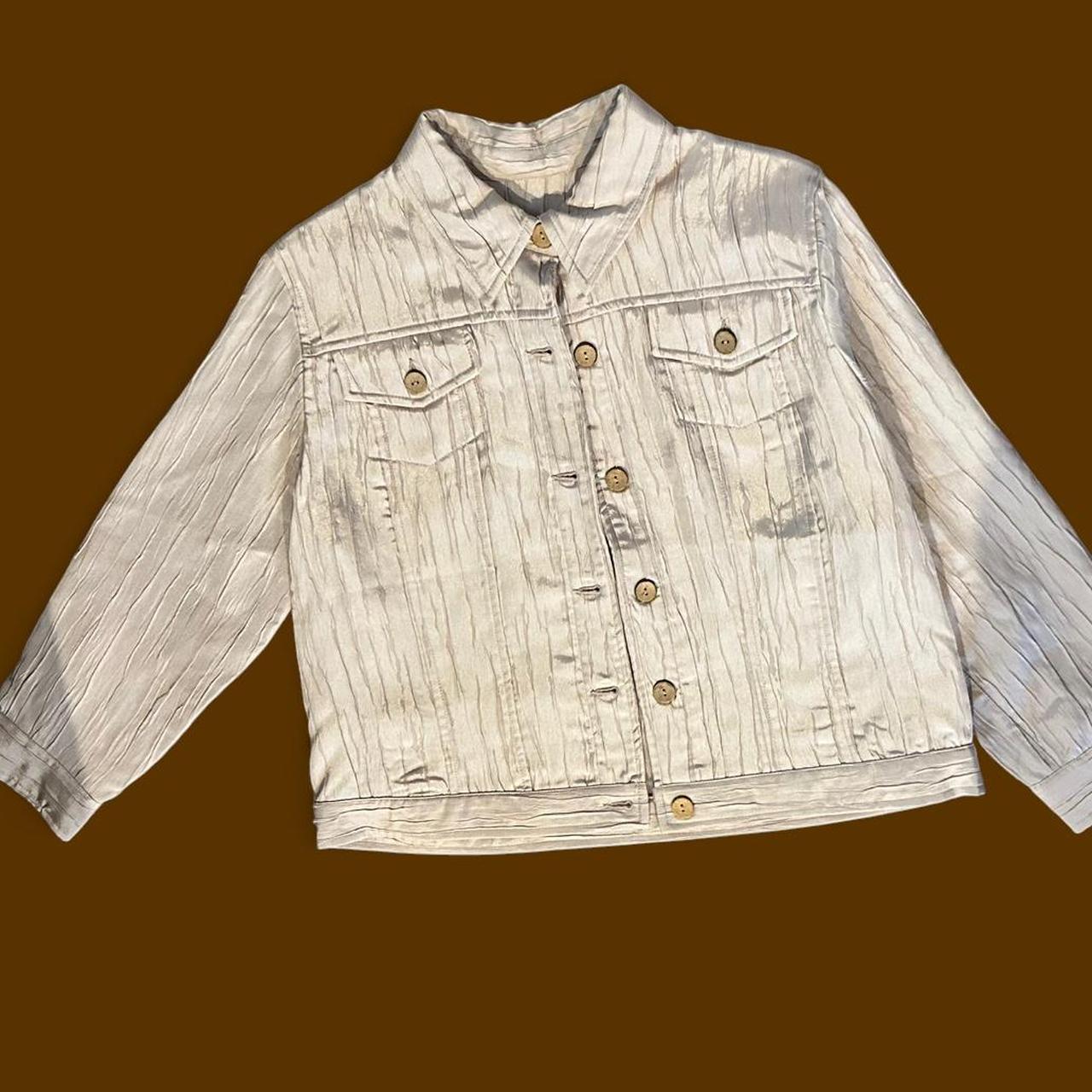 Ruby Rd. Women's Jacket - Cream/Grey - 10 – Ruby … - image 1