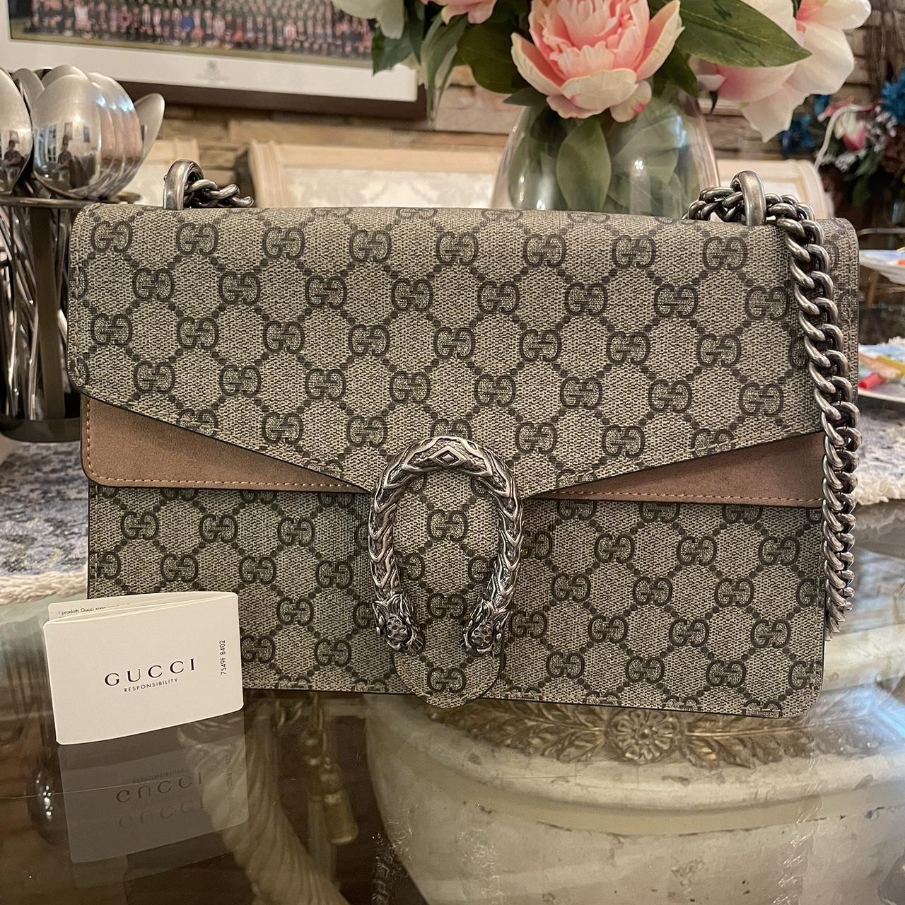 Gucci Dionysus GG Bag In good condition Has some... - Depop