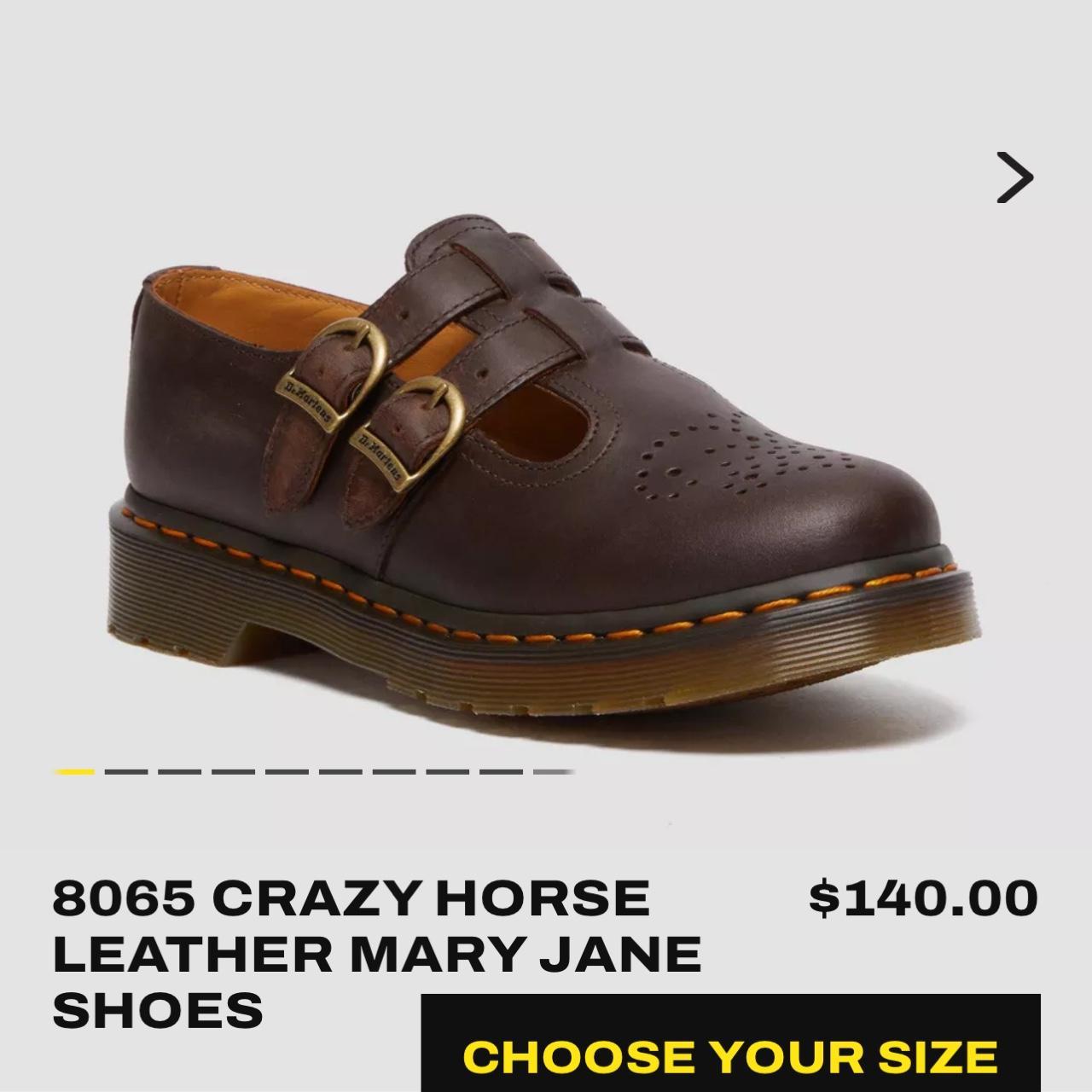 DR MARTENS: 8065 Mary Jane (Crazy Horse)