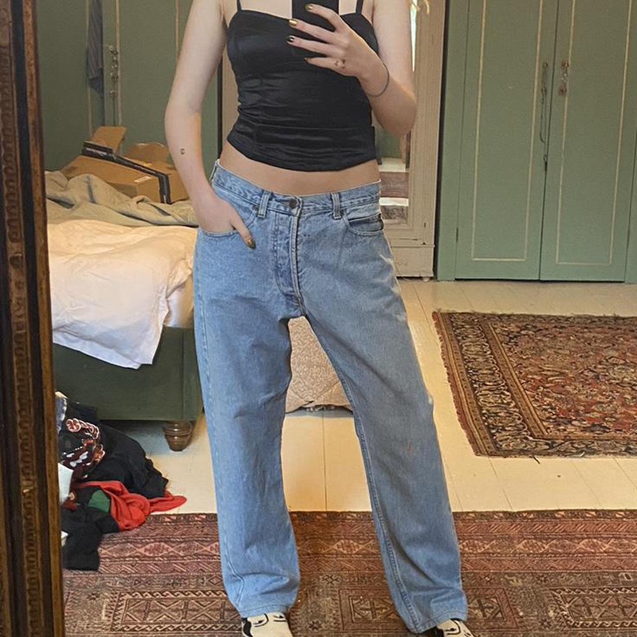 Armani clearance mom jeans