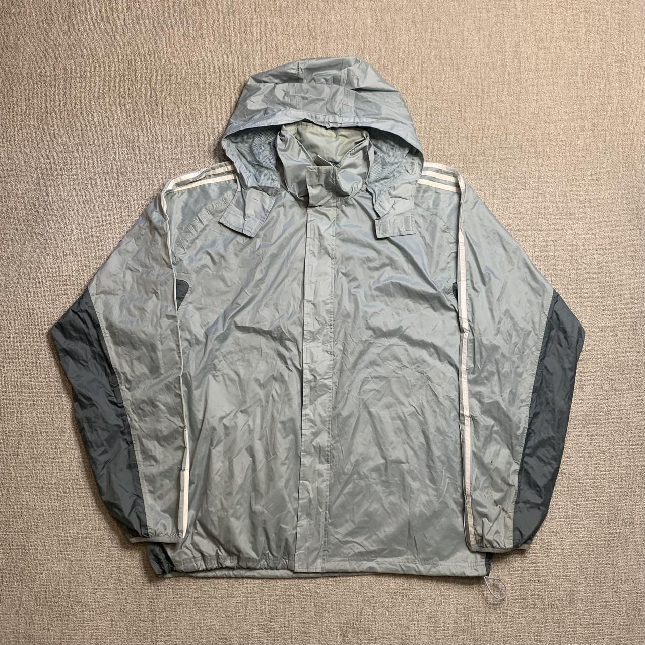 Adidas reflective windbreaker top jacket