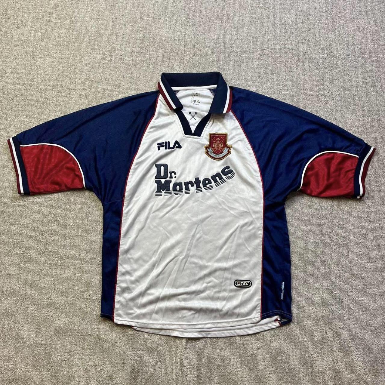 FILA West Ham United 99/00 90s ヴィンテージ West Ham United 1999 Home by Fila ⚒️