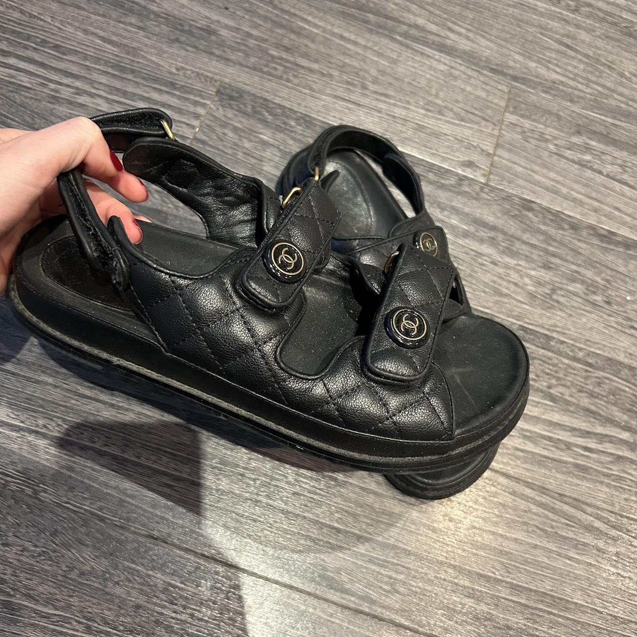 grandad sandals chanel