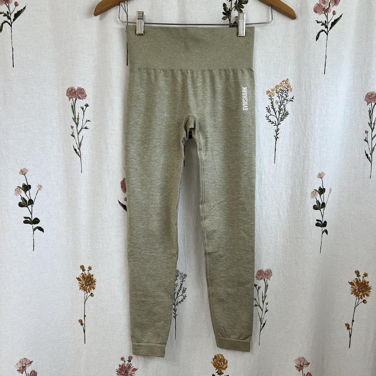 Gymshark Women's Leggings Green/Tan S – Gymshark Adapt Marl