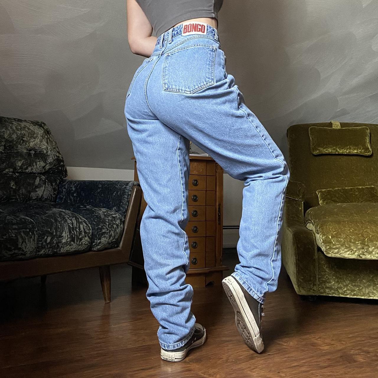 Vintage 90s online BONGO mom jeans 24” Light Wash