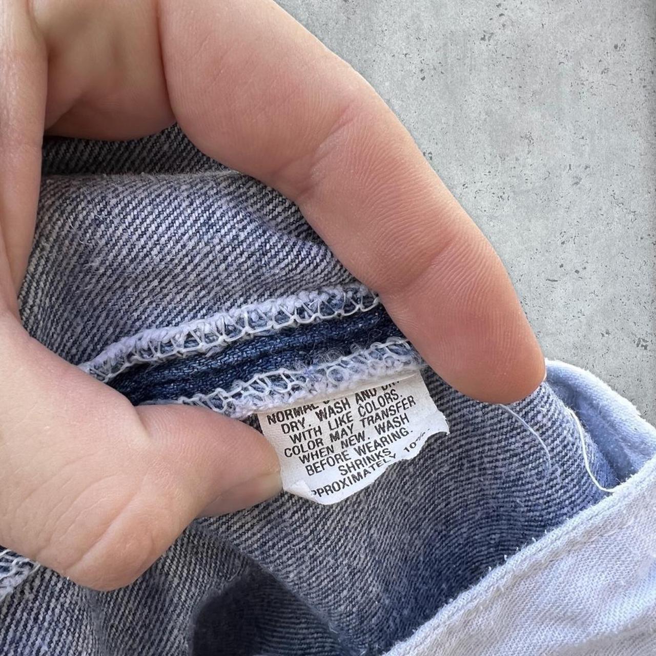 Levi's Men's Blue and Navy Jeans (4)